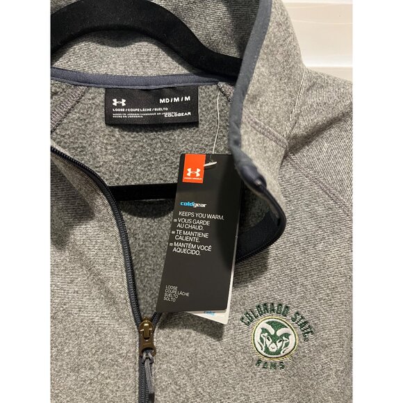 Under Armour Colorado State Rams Fleece Jacket‎ NWT - Size M - Picture 2 of 3